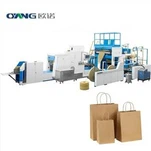 Papirpose med kvadratisk bund